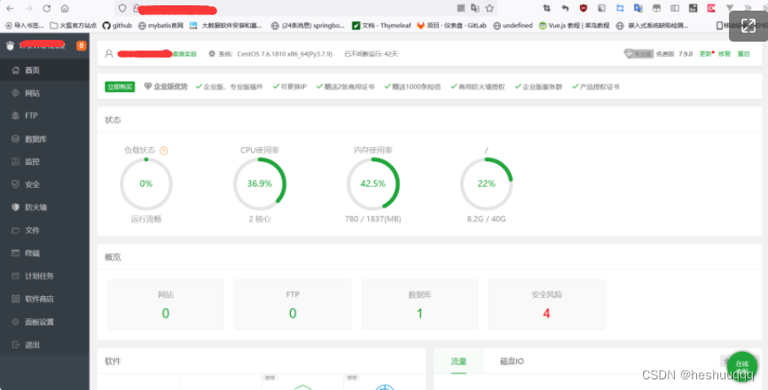 Pagoda server setup and database remote connection