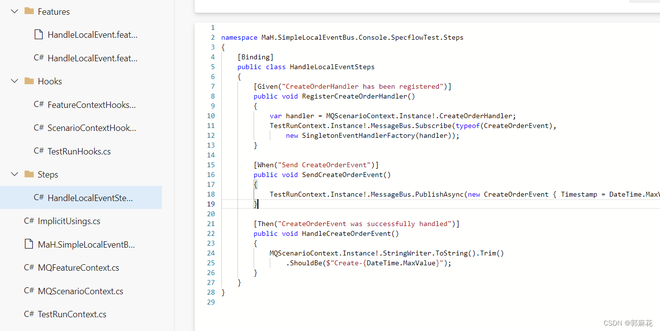 Summary of experience in using.Net test framework xUnit, mstest, specflow