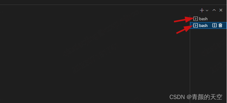 VSCode 如何开启多个终端?如何横向显示?