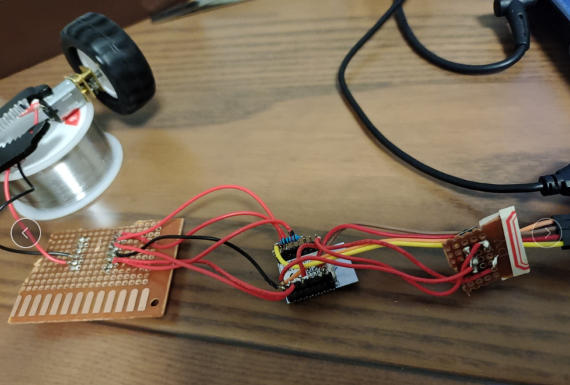 Esp8266 uses drv8833 drive board to drive N20 motor