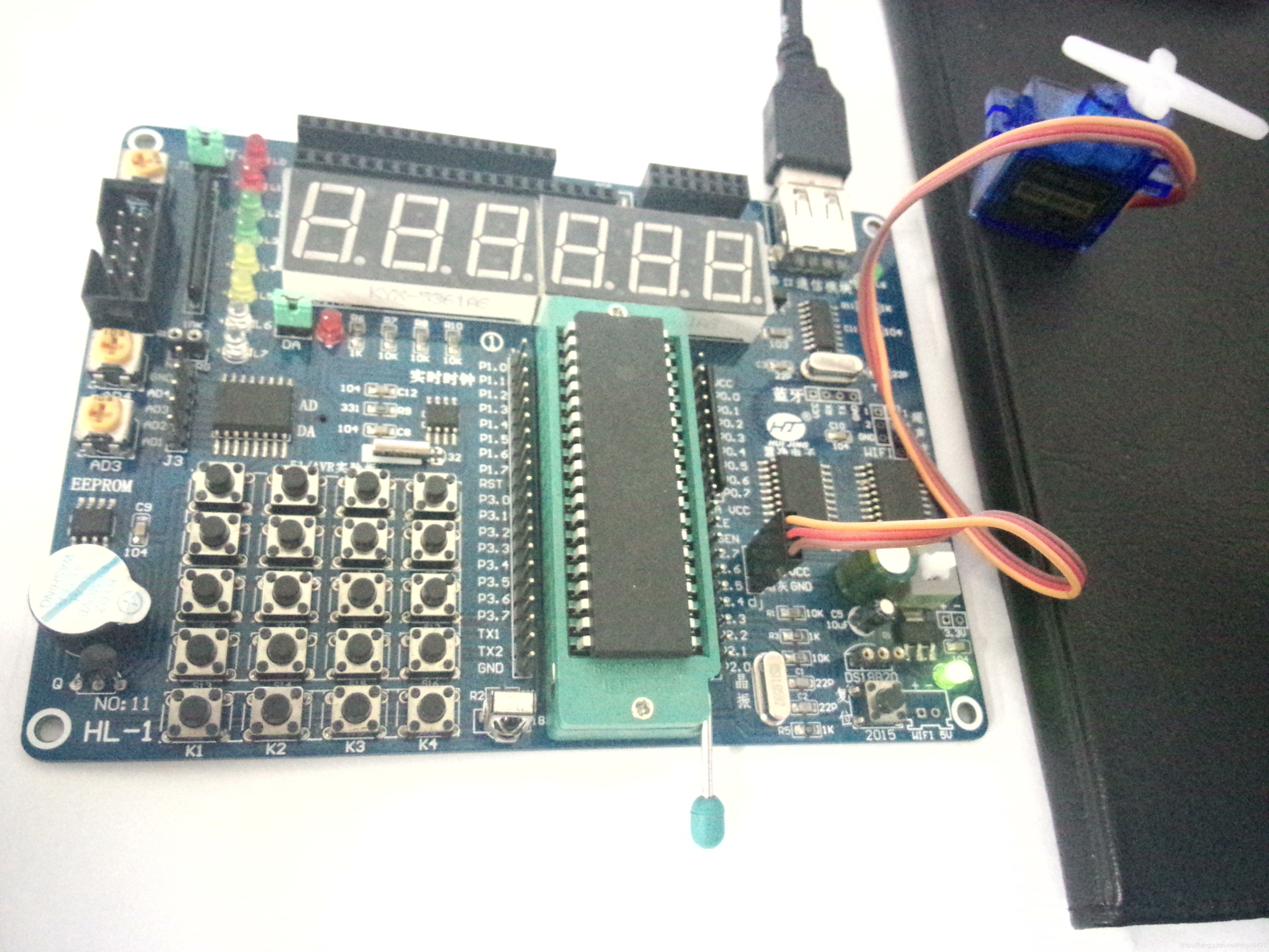 The simplest DIY actuator controller based on 51 single chip microcomputer