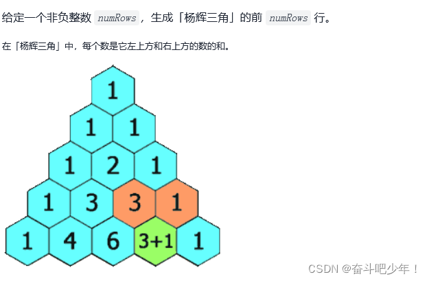 118. Yanghui triangle
