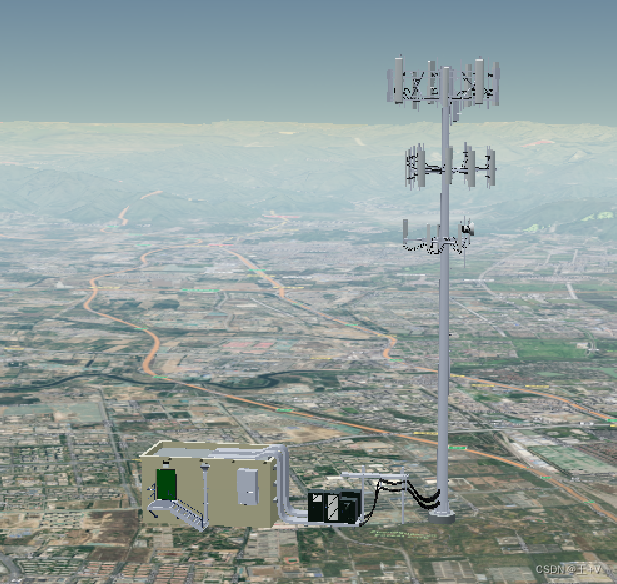 Cesium drag 3D model