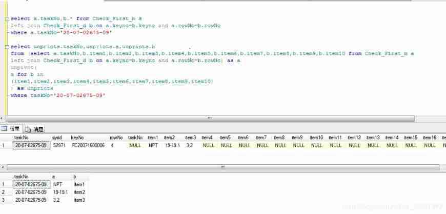 SQL column value to row value (unpivot)