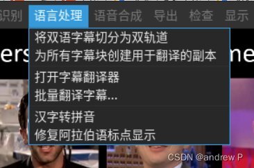 Arctime makes Chinese and English subtitle video