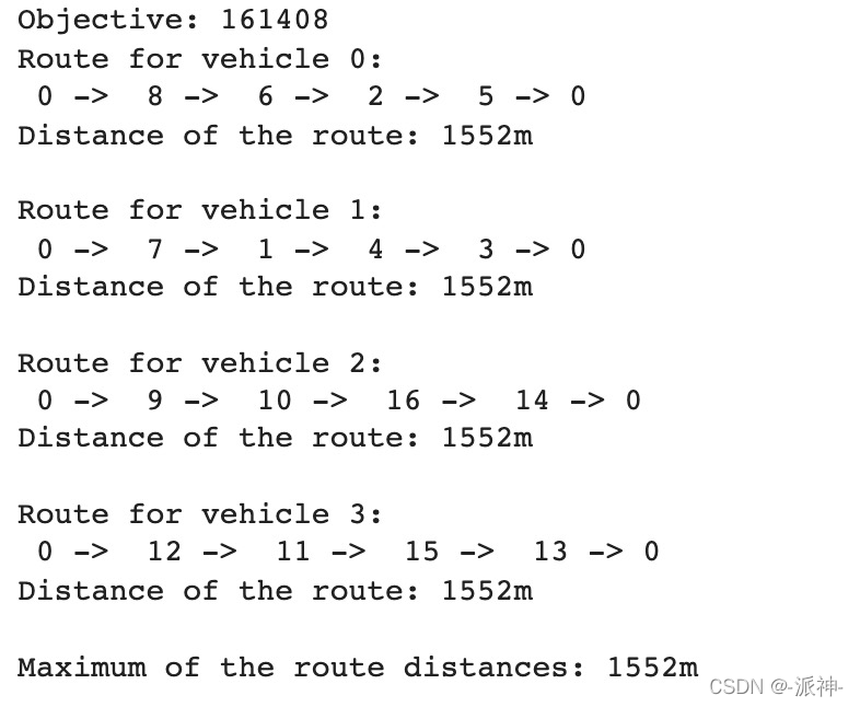 利用or-tools来求解路径规划问题(VRP)