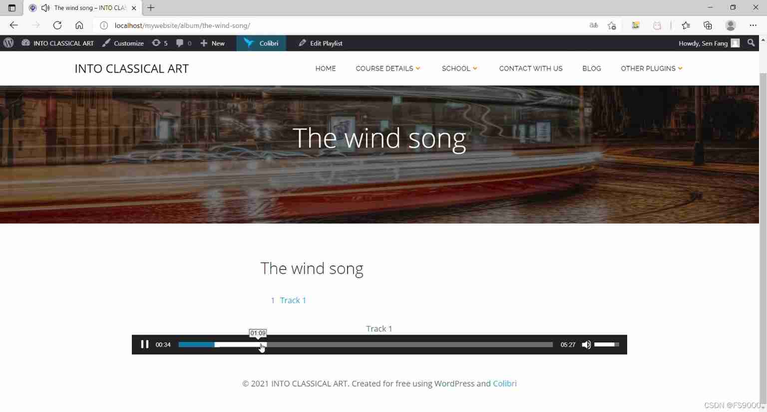 Using WordPress to create a MySQL based education website (learning notes 2) (technical notes 1) xampp error1045 solution