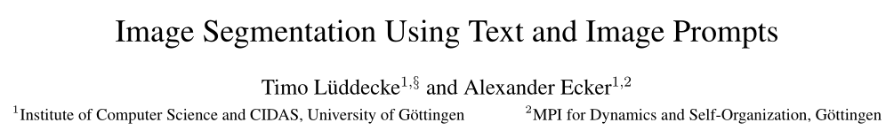 The University of Gottingen proposed clipseg: a model that can perform three segmentation tasks simultaneously using text and image prompts